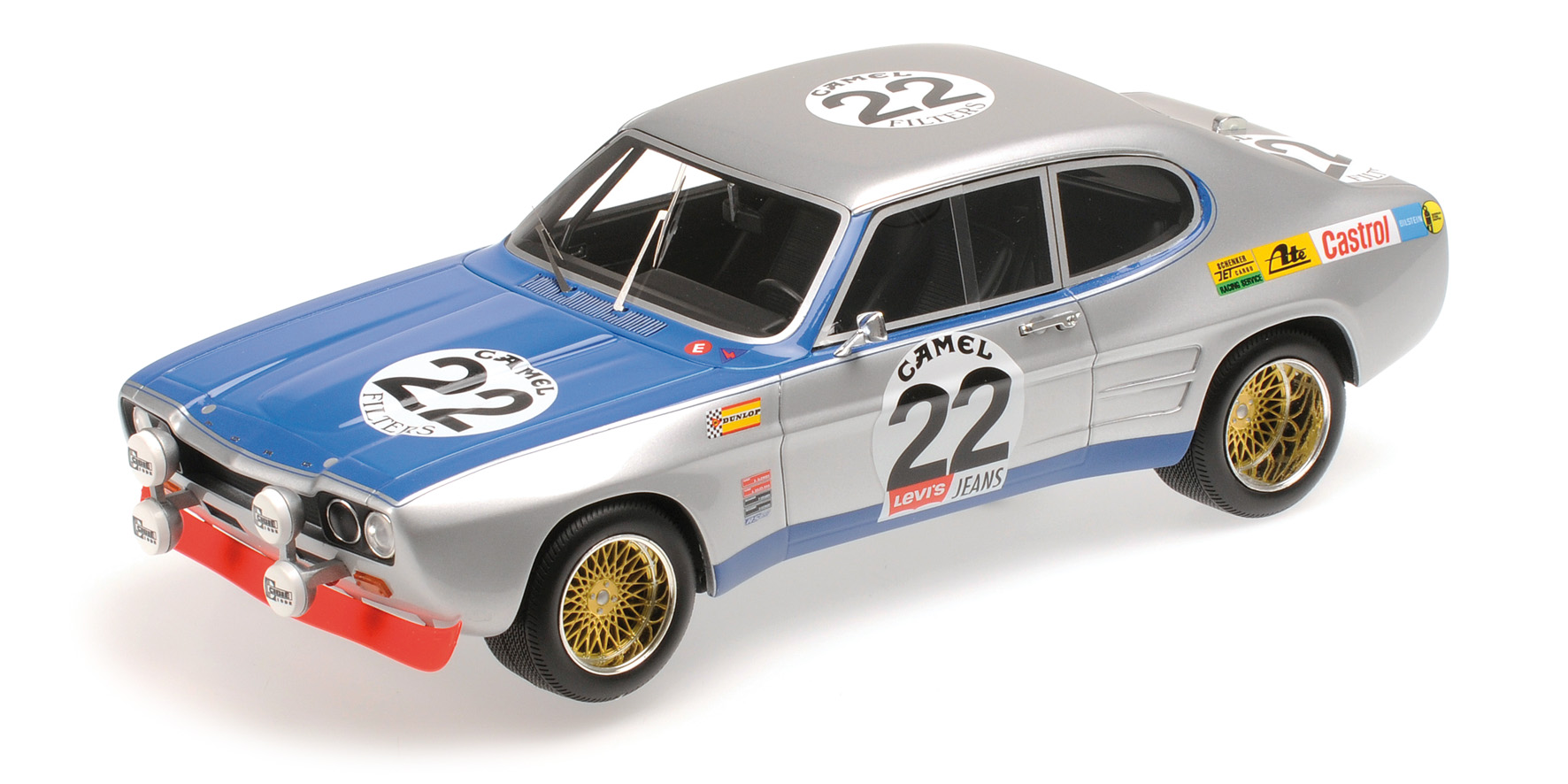 FORD CAPRI 1 RS 2600 - GLEMSER/SOLER-ROIG - WINNER SPA 1971