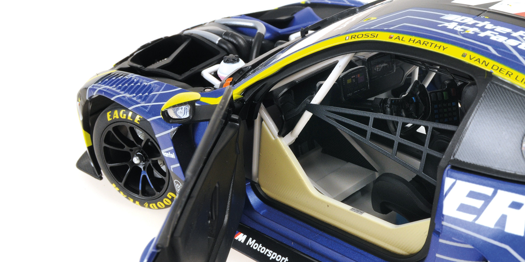 BMW M4 GT3 EVO – TEAM WRT - V. ROSSI - A. AL HARTHY - K. VAN DER LINDE – 24H LE MANS 2025