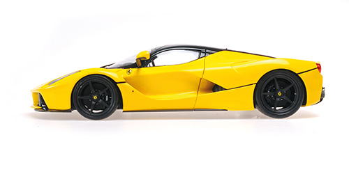 FERRARI LAFERRARI - GIALLO MODENA WITH MATT BLACK WHEELS