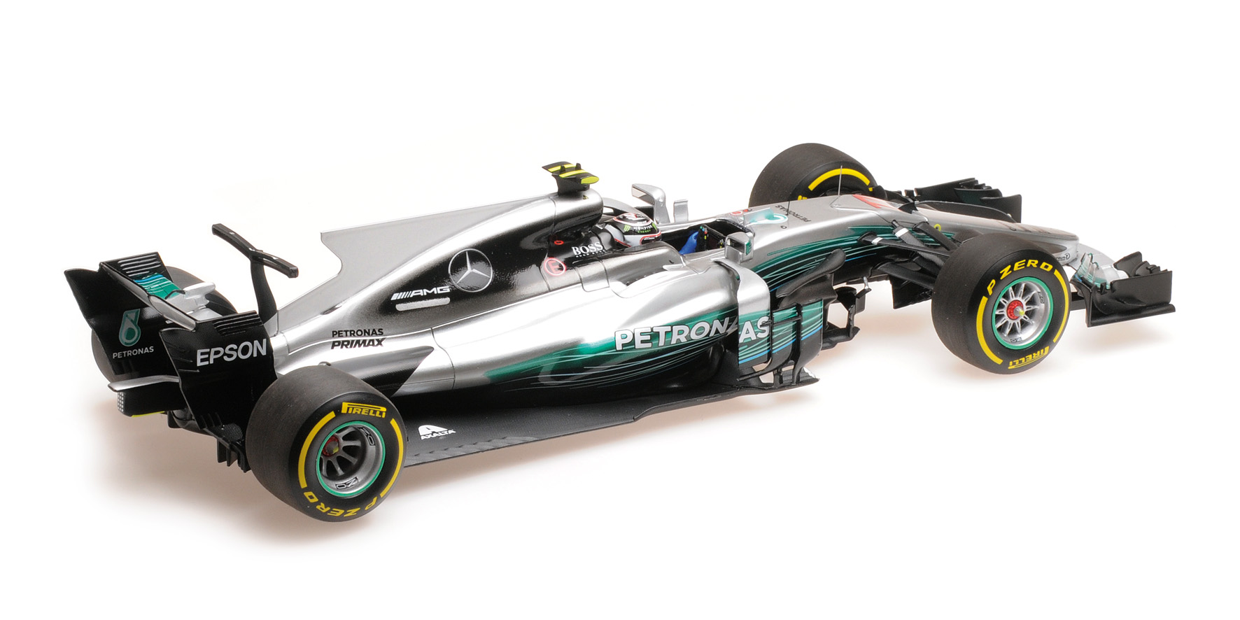 MERCEDES AMG PETRONAS FORMULA ONE TEAM F1 W08 EQ POWER+ - VALTTERI BOTTAS - CHINESE GP 2017