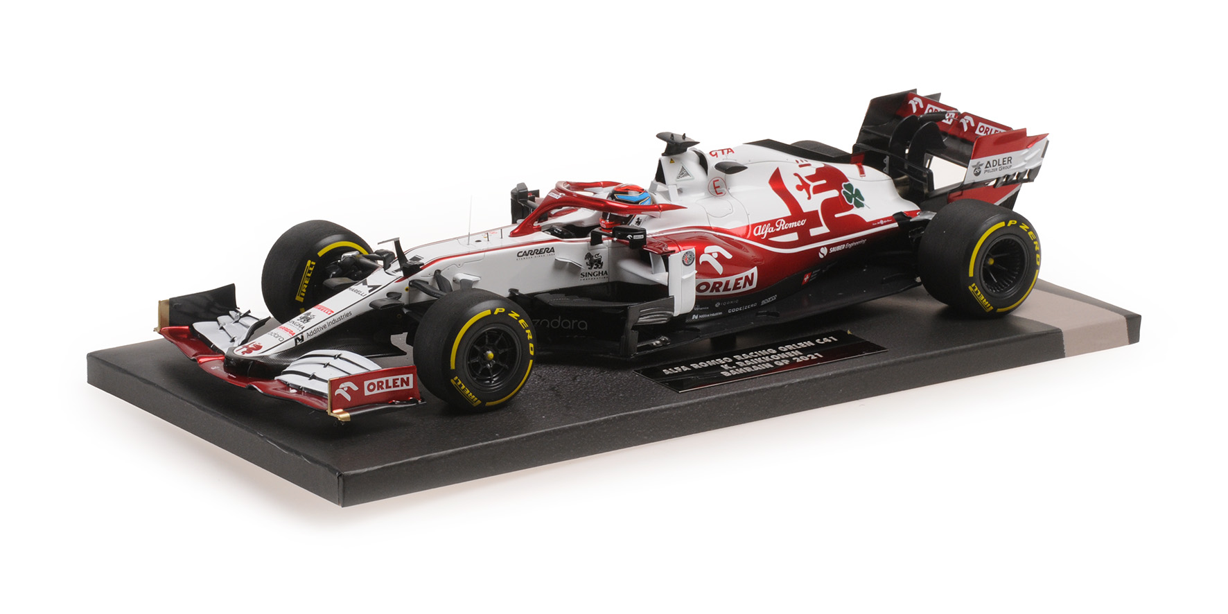 ALFA ROMEO RACING ORLEN C41 - KIMI RAIKKONEN - BAHRAIN GP 2021