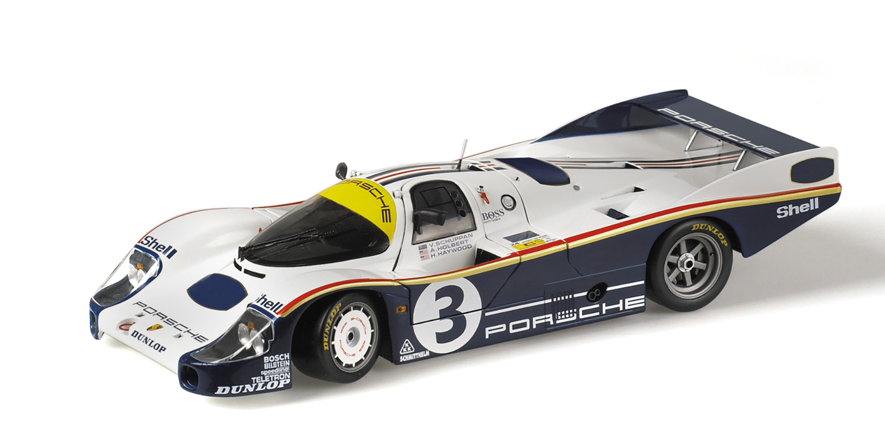 PORSCHE 956L - HOLBERT/HAYWOOD/SCHUPPAN - WINNERS - TEAM ROTHMANS PORSCHE -24H LE MANS 1983