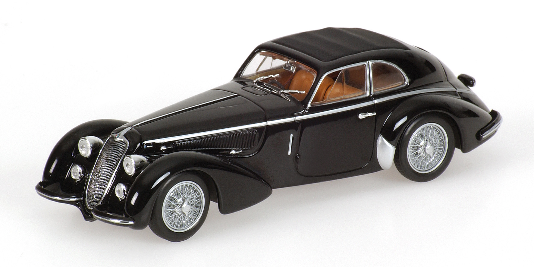 ALFA ROMEO 8C 2900 B LUNGO - 1938 - BLACK