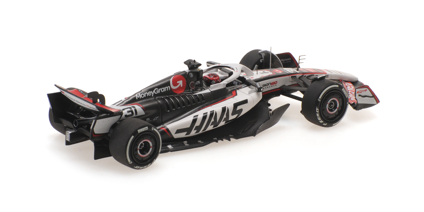MONEYGRAM HAAS F1 TEAM VF-25 - ESTEBAN OCON - 5TH PLACE CHINA GP 2025