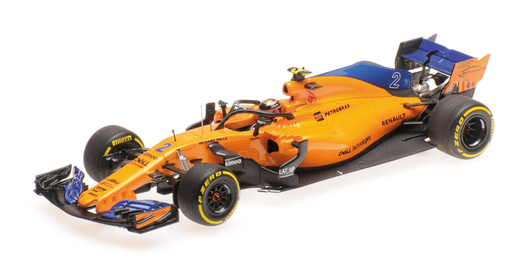 MCLAREN RENAULT - STOFFEL VANDOORNE - SHOWCAR 2018
