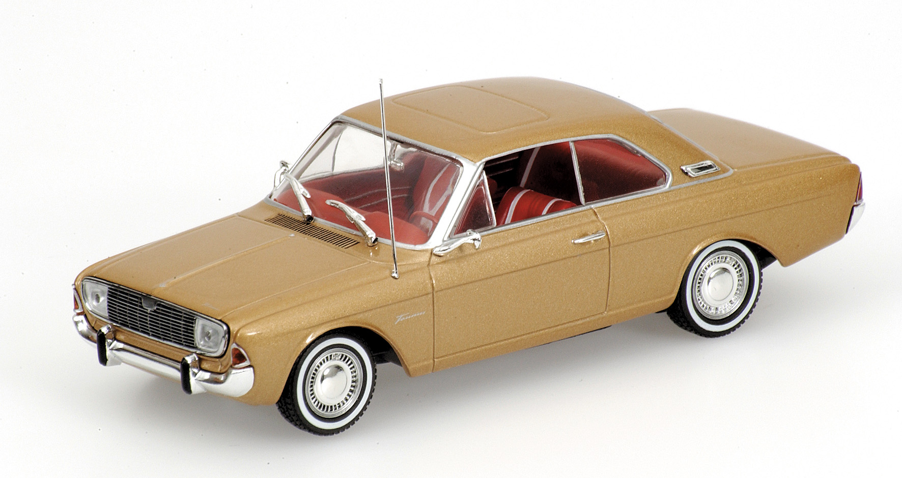 FORD TAUNUS P5 COUPE - 1964 - GOLD METALLIC