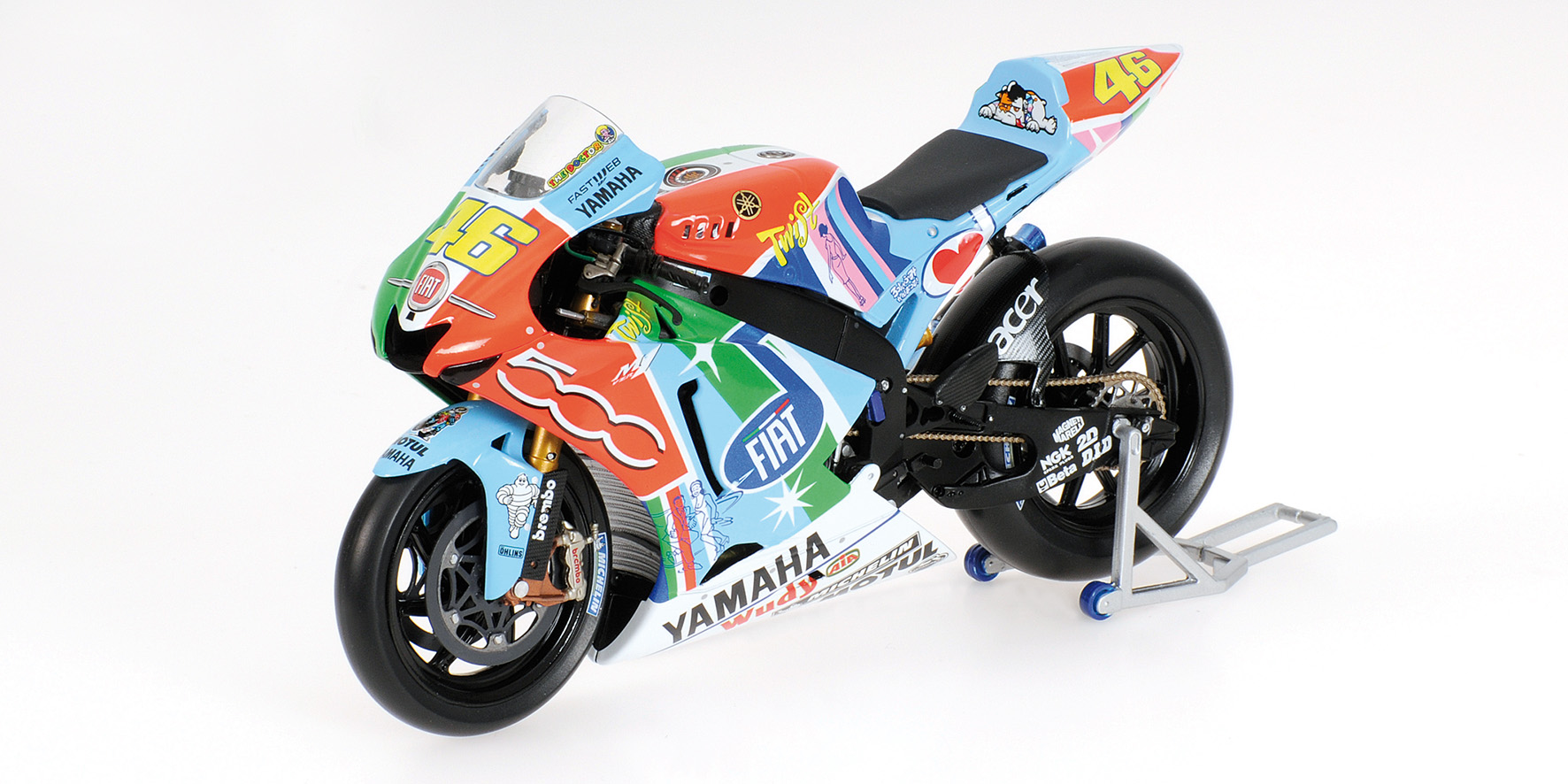 YAMAHA YZR-M1 - VALENTINO ROSSI - TEAM FIAT YAMAHA - MOTOGP 2007 ASSEN