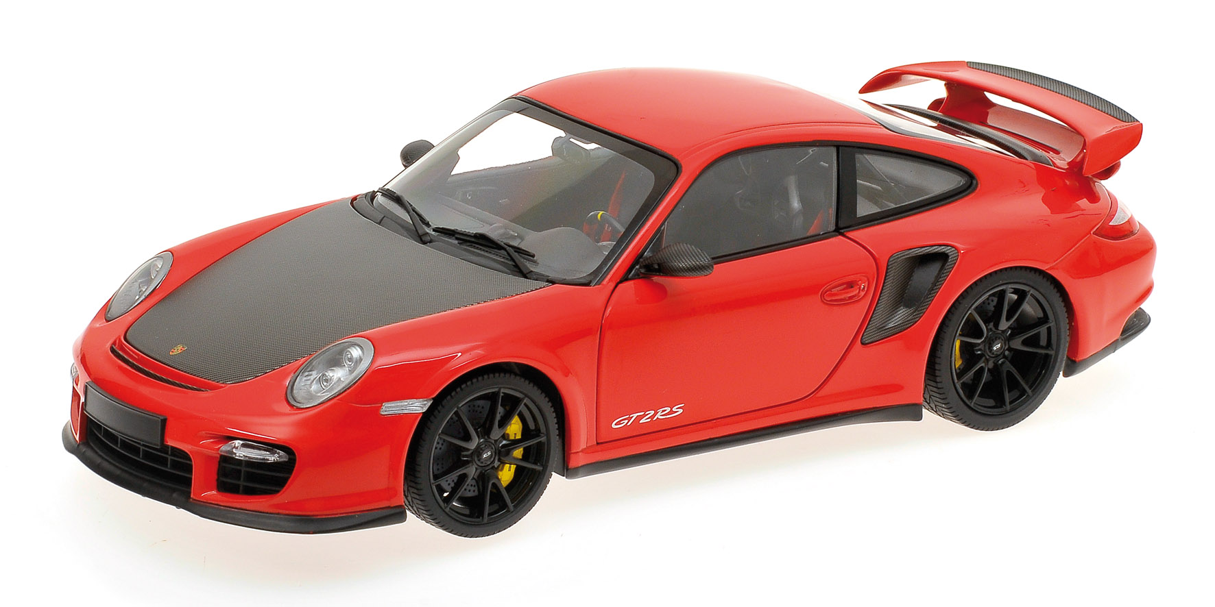 PORSCHE 911 (997 II) GT2 RS - 2011 - RED W/ BLACK WHEELS