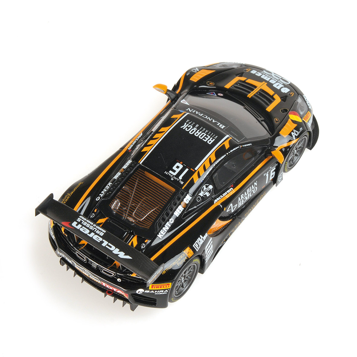 MCLAREN 12C GT3 - SCHMETZ/DEMIRDJIAN/SARKISSIAN/VANDER DRIFT - 24H SPA 2014