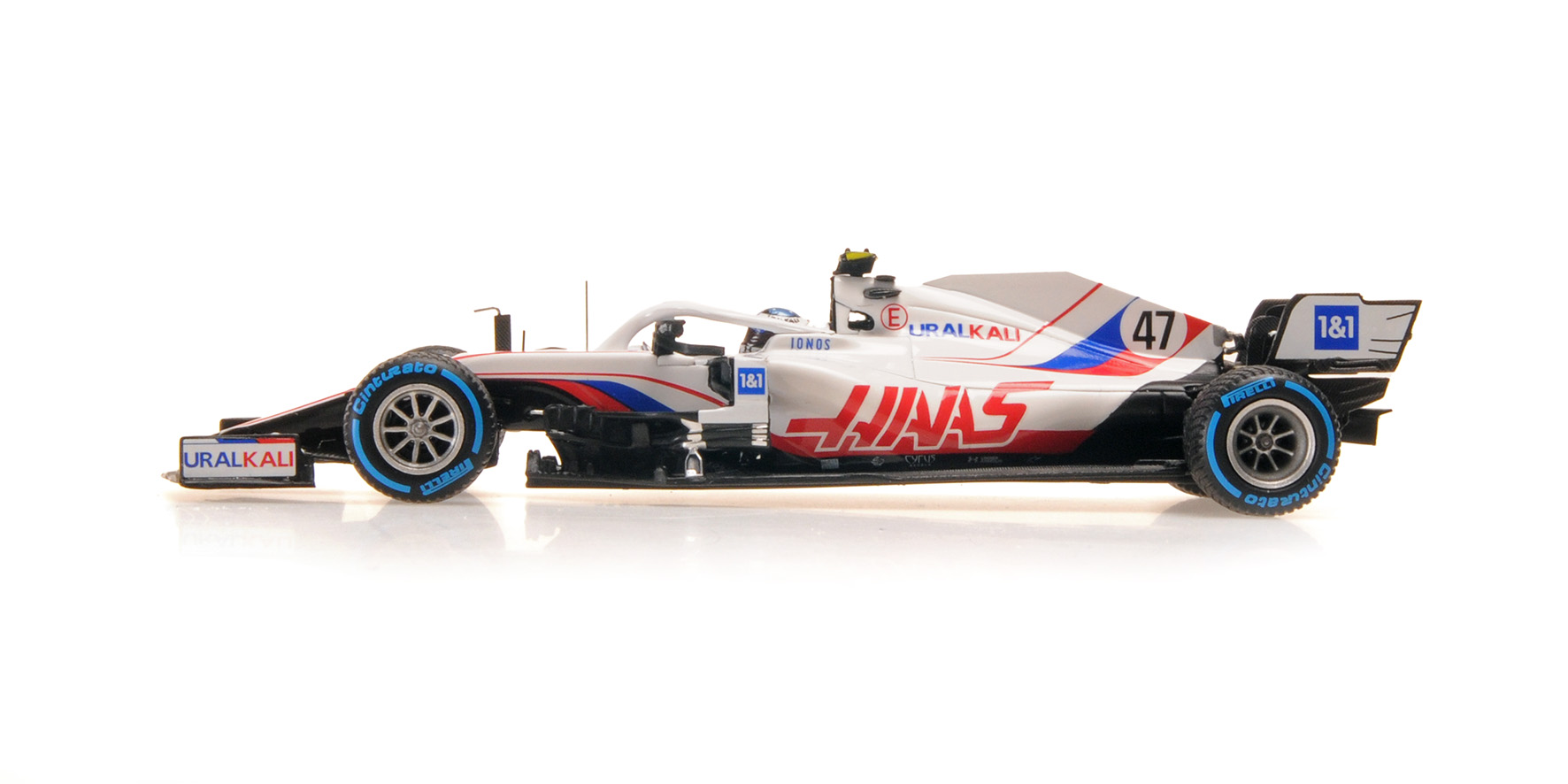 URALKALI HAAS F1 TEAM VF-21 - MICK SCHUMACHER - BELGIUM GP 2021