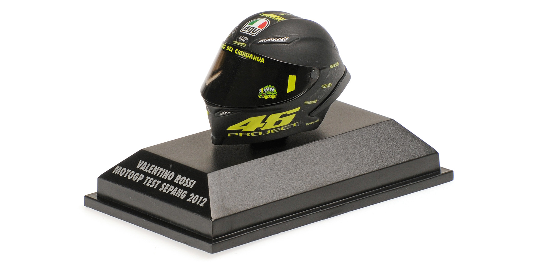 AGV HELMET - VALENTINO ROSSI - MOTOGP TEST SEPANG 2012