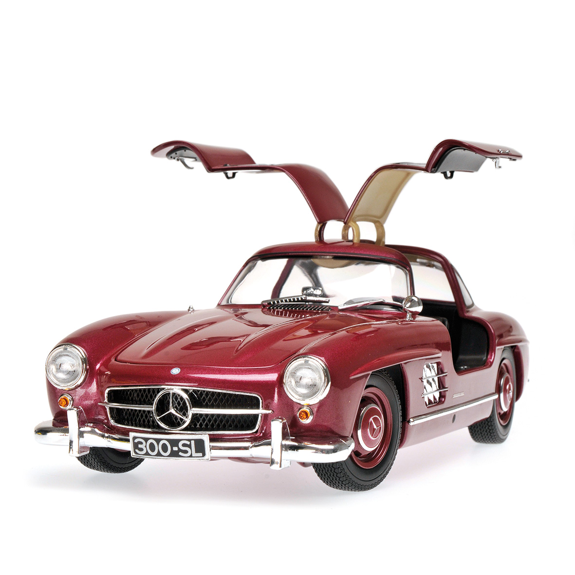 MERCEDES-BENZ 300 SL (W198 I) - 1954 - STRAWBERRY RED