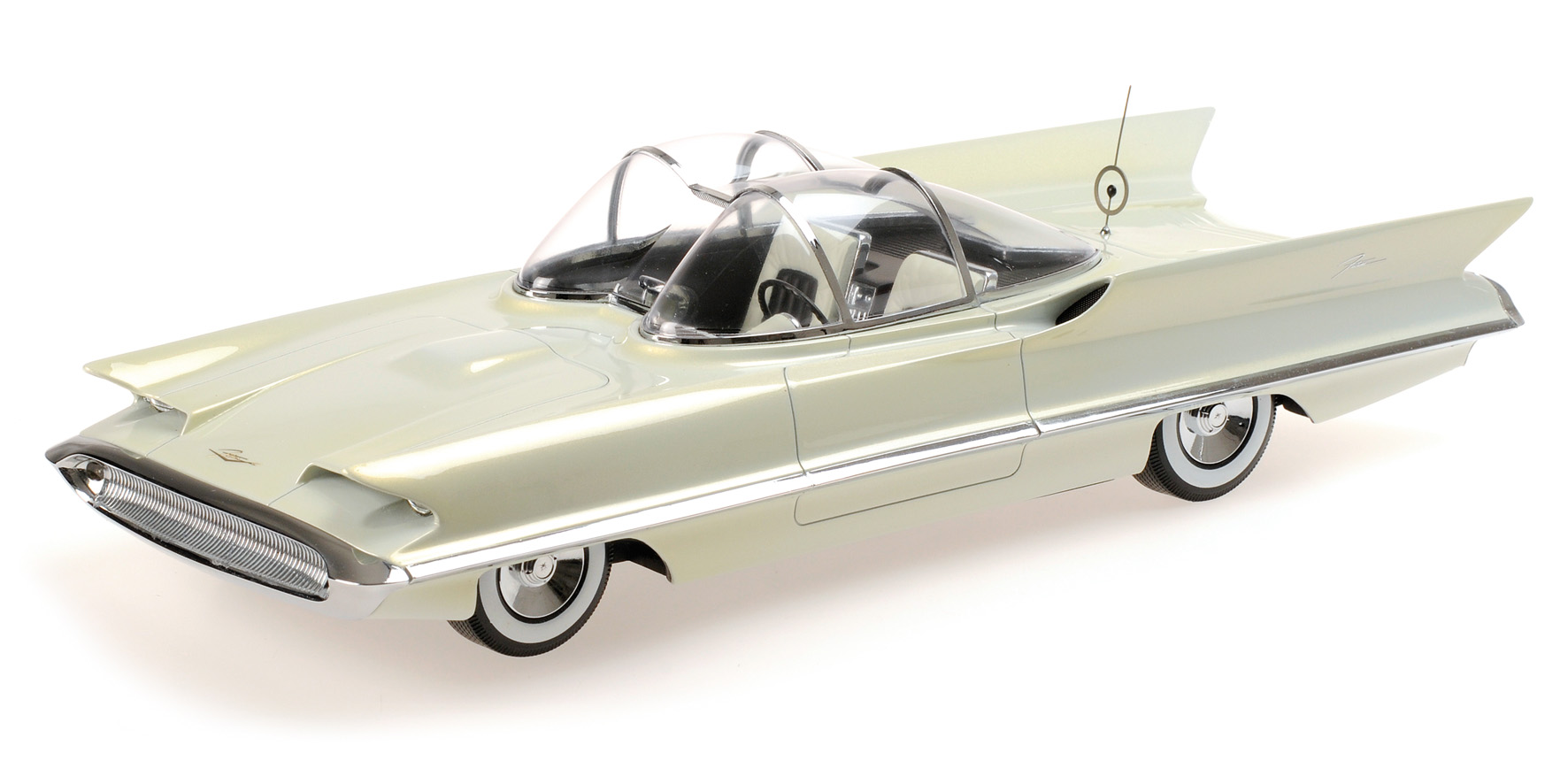 LINCOLN FUTURA CONCEPT - 1955 - FROST  WHITE