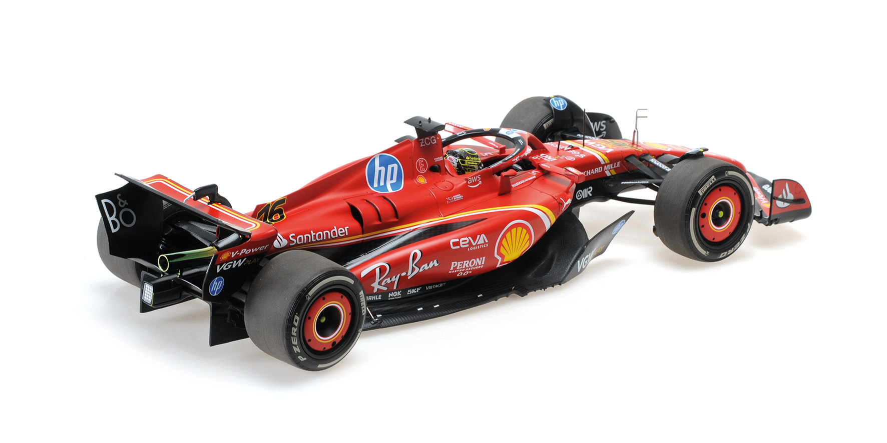 FERRARI SF-24 - CHARLES LECLERC - WINNER GP ITALY 2024