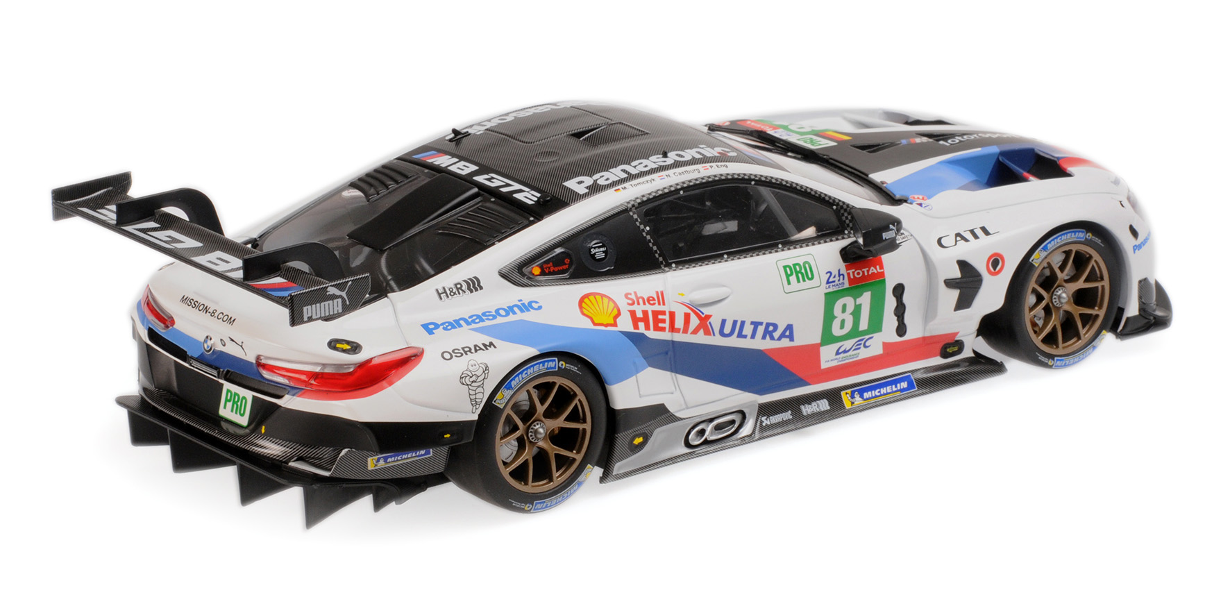 BMW M8 GTE - BMW TEAM MTEK - TOMCZYK / CATSBURG / ENG - 24H LE MANS 2018