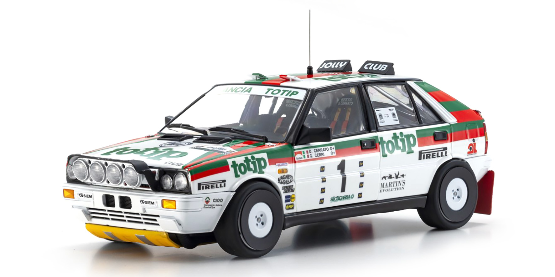 LANCIA DELTA HF 4WD - LANCIA TOTIP #1 - TARGA FLORIO 1987 (08960C)