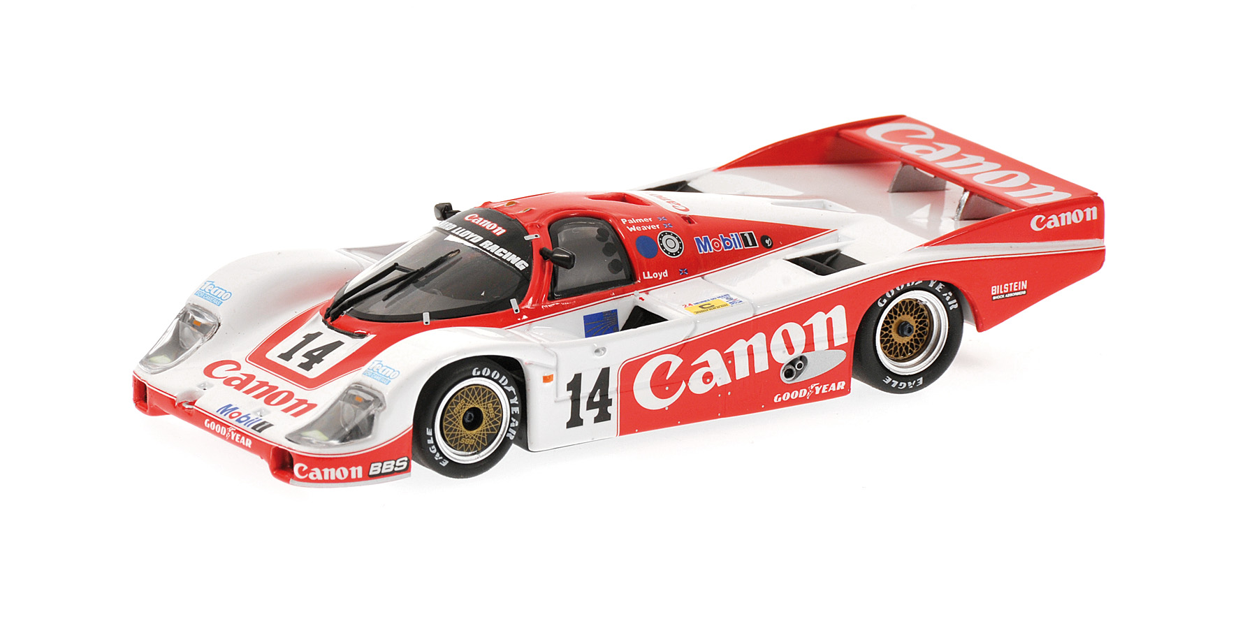 PORSCHE 956 'CANON' - RICHARD LLOYD RACING - PALMER/LLOYD/WEAVER - 24H LE MANS - 1985