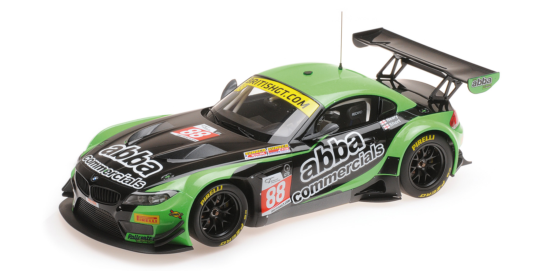 BMW Z4 GT3 (E89) - TEAM ABBA W/ ROLLCENTRE RACING - NEARY/SHORT - BRITISH GT CHAMPIONSHIP 2016