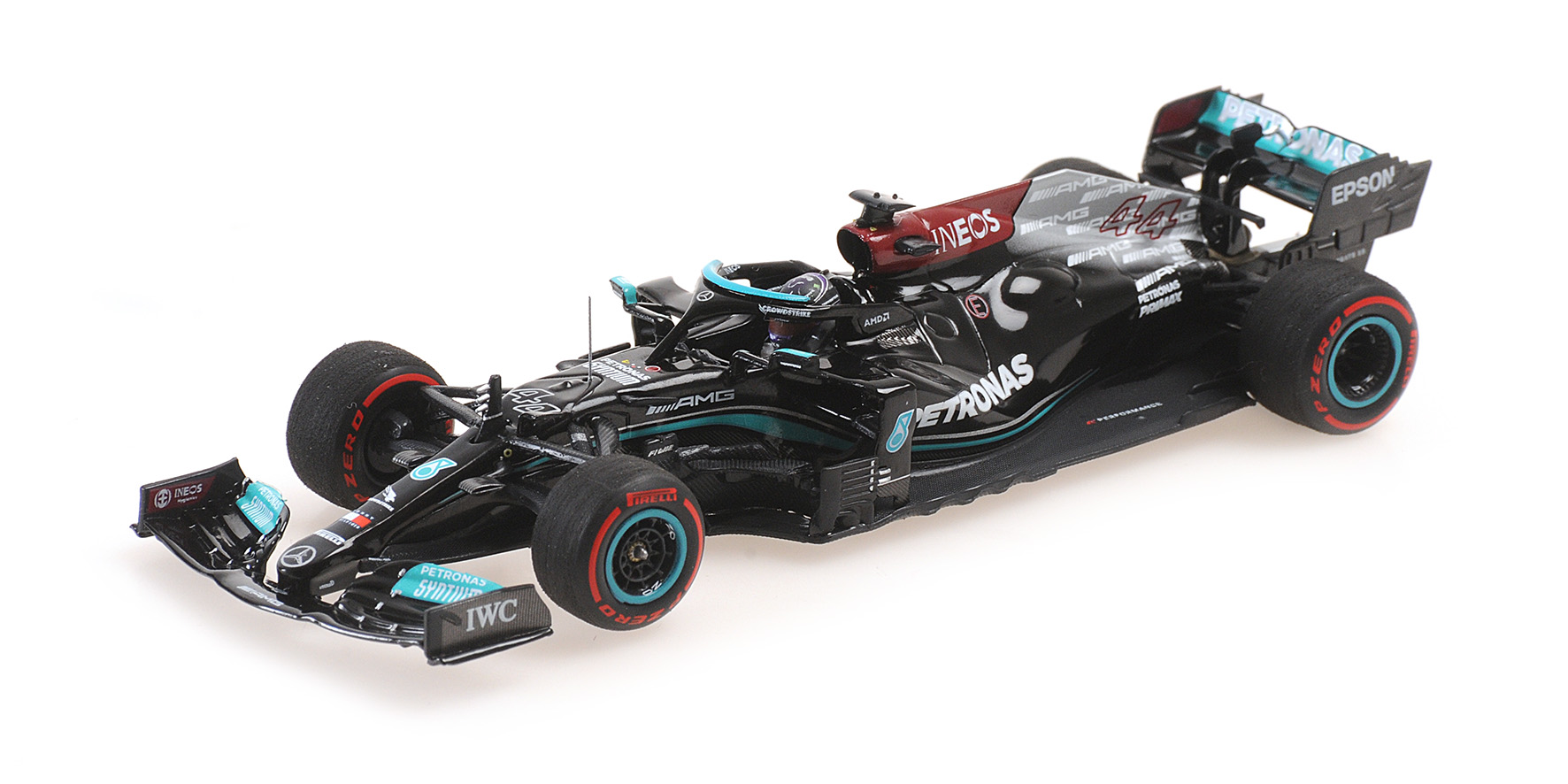 MERCEDES-AMG PETRONAS FORMULA ONE TEAM W12 E PERFORMANCE - HAMILTON - 100TH POLE - SPANISH GP 2021