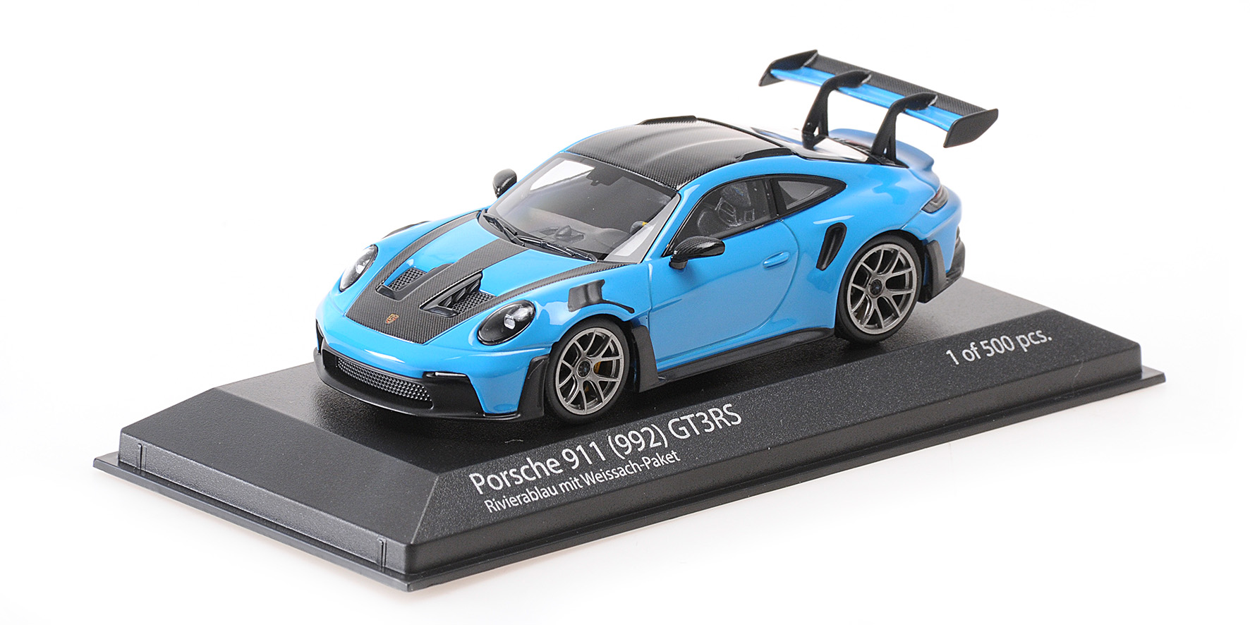 PORSCHE 911 (992) GT3RS - 2024 - BLUE W DARKSILVER WHEELS