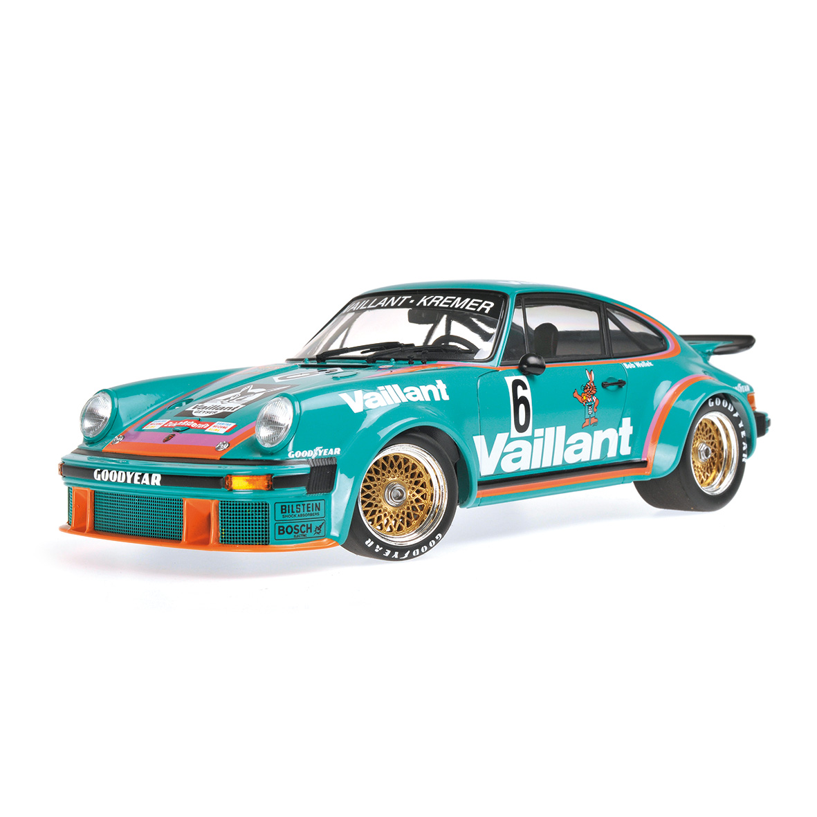 PORSCHE 934 - 'VAILANT' - BOB WOLLEK - WINNER - TEAM KREMER - NORISRING DRM 1976