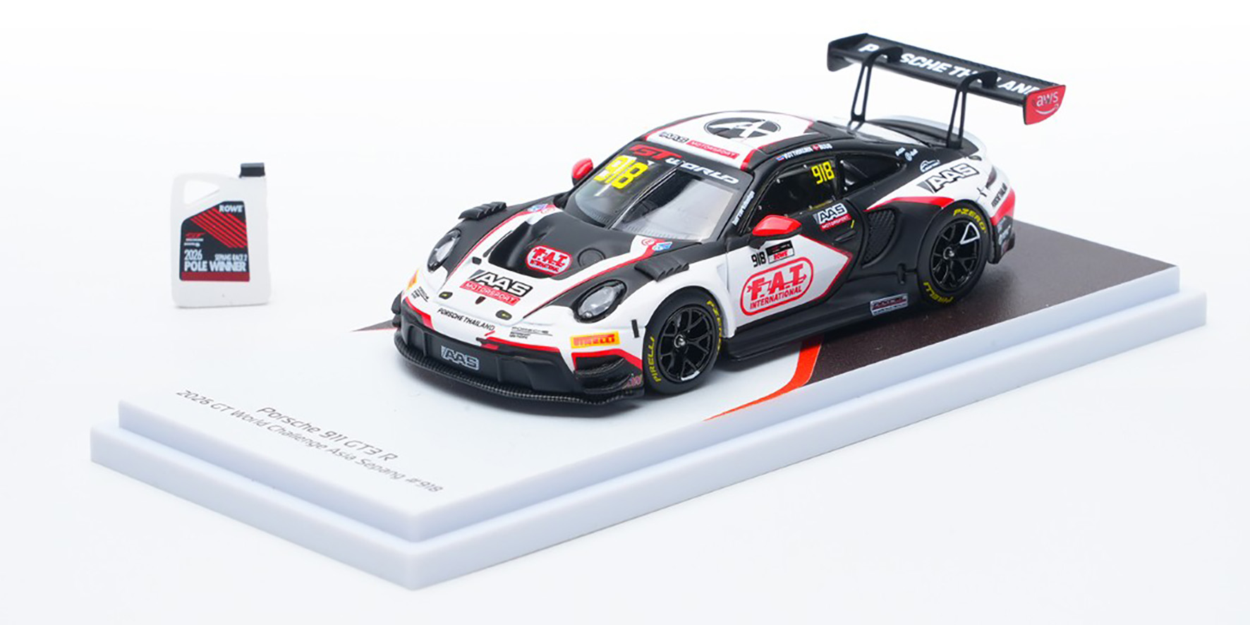 PORSCHE 911 GT3 R - 2026 - GT WORLD CHALLENGE ASIA SEPANG #918 (640004111)