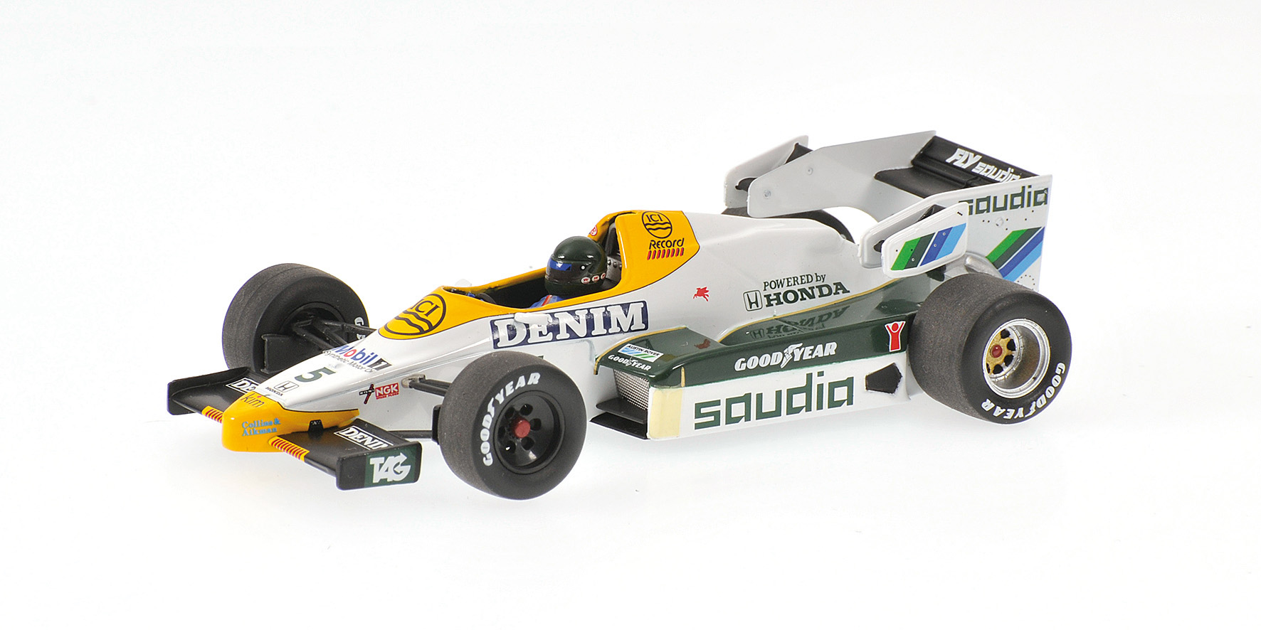 WILLIAMS HONDA FW09 - JACQUES LAFFITE - 1984