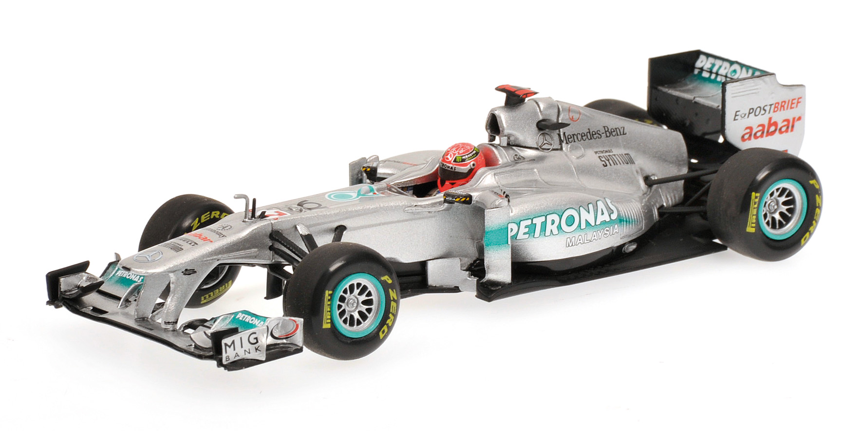 MERCEDES GP PETRONAS F1 TEAM MGP W02 - MICHAEL SCHUMACHER - 2011
