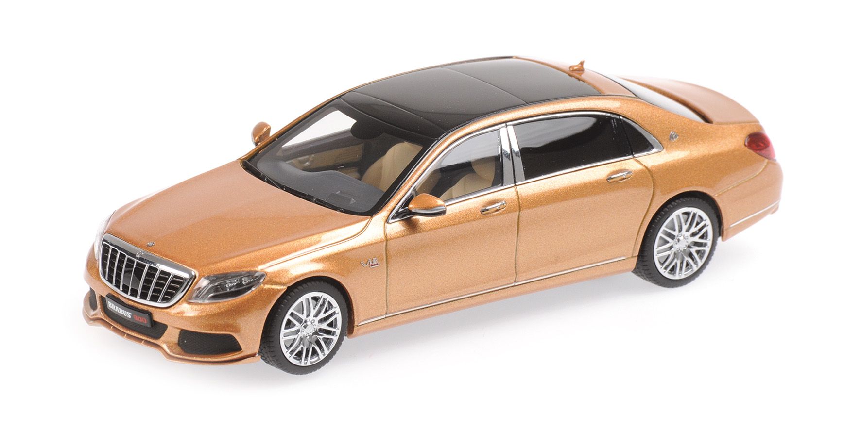 MAYBACH BRABUS 900 AUF BASIS MERCEDES-BENZ - MAYBACH S 600 - 2016 - GOLD METALLIC