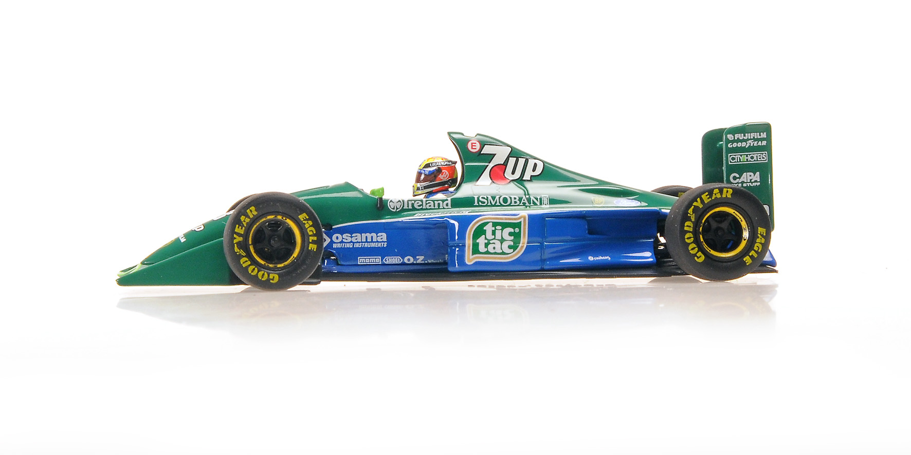 JORDAN FORD 191 - MICK SCHUMACHER - DEMO RUN SILVERSTONE JULY 2021