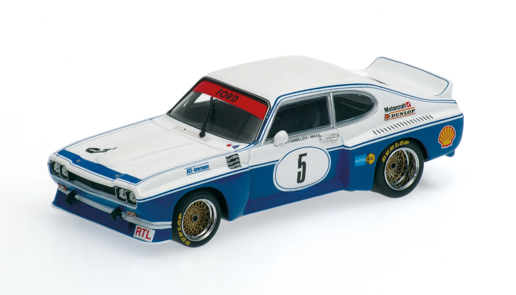 FORD CAPRI RS 3100 - STOMMELEN/MASS - WINNERS ZANDVOORT - TEAM FORD - ETC 1974