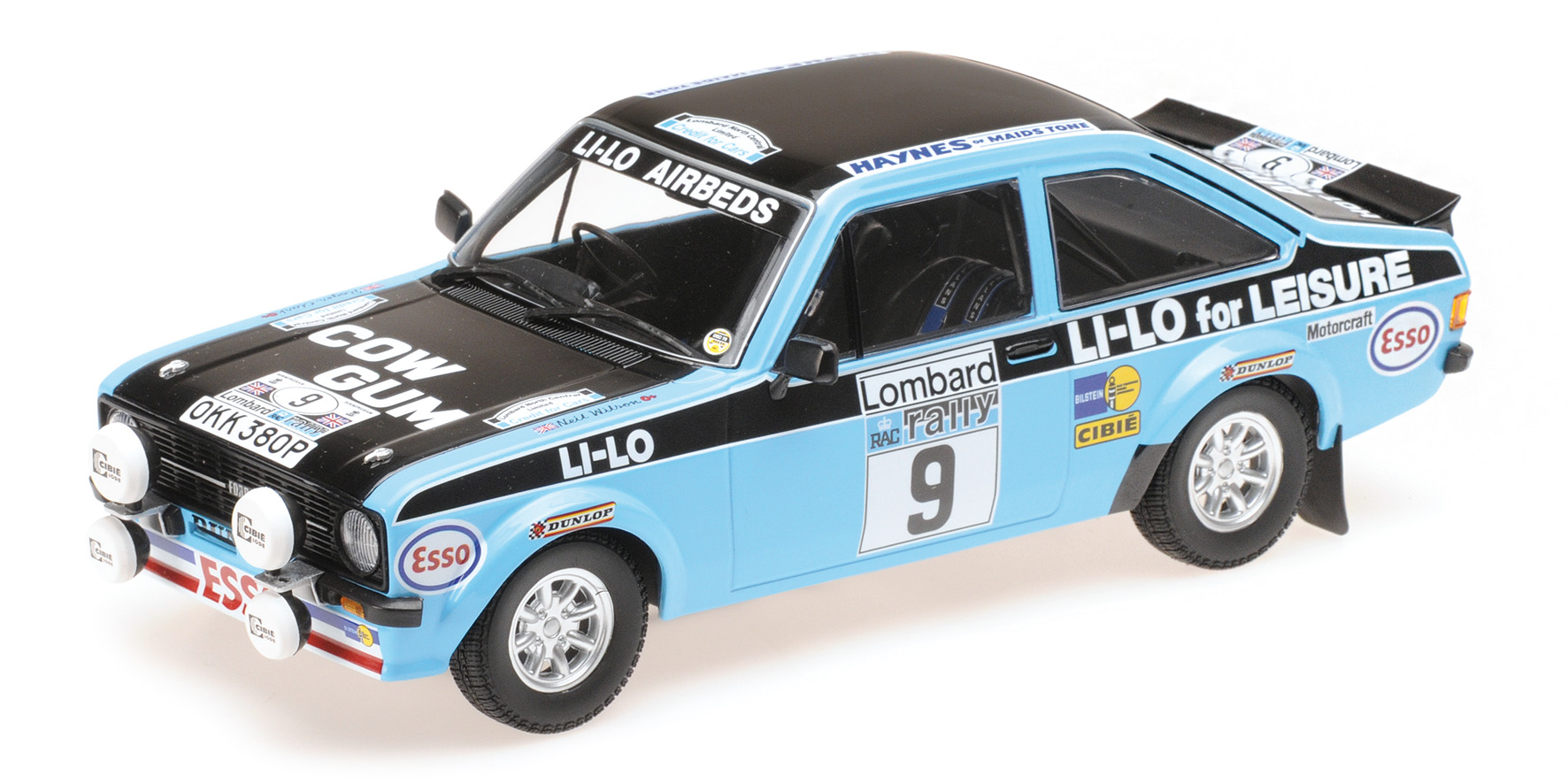 FORD RS 1800 - LI-LO EQUIPE ESSO - CLARK/WILSON - LOMBARD RAC RALLY 1978