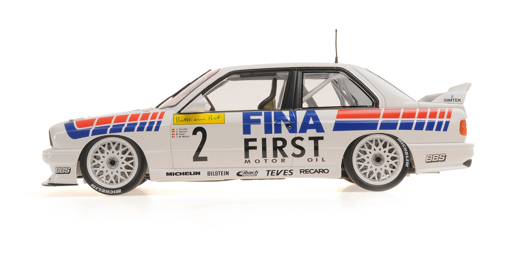 BMW M3 - FINA MOTORSPORT TEAM - CECOTTO/DANNER/MARTIN/DUEZ - WINNER 24H NRING 1992
