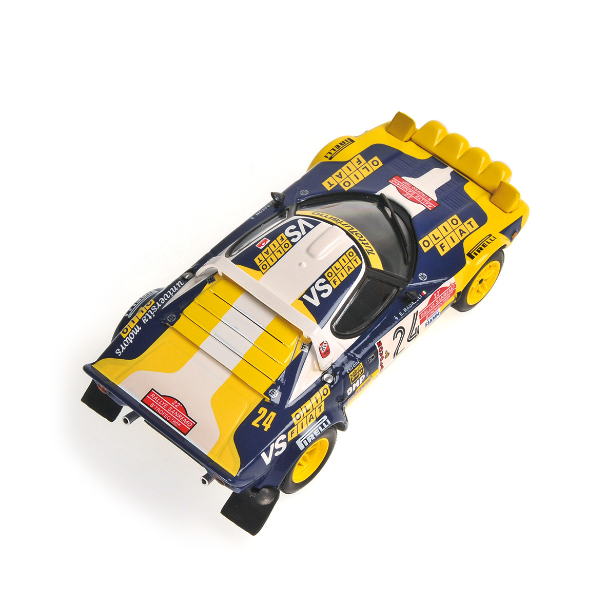 LANCIA STRATOS RALLY  - 'OLIO FLAT' - TABATON/RADAELLI - SAN REMO RALLY 1980