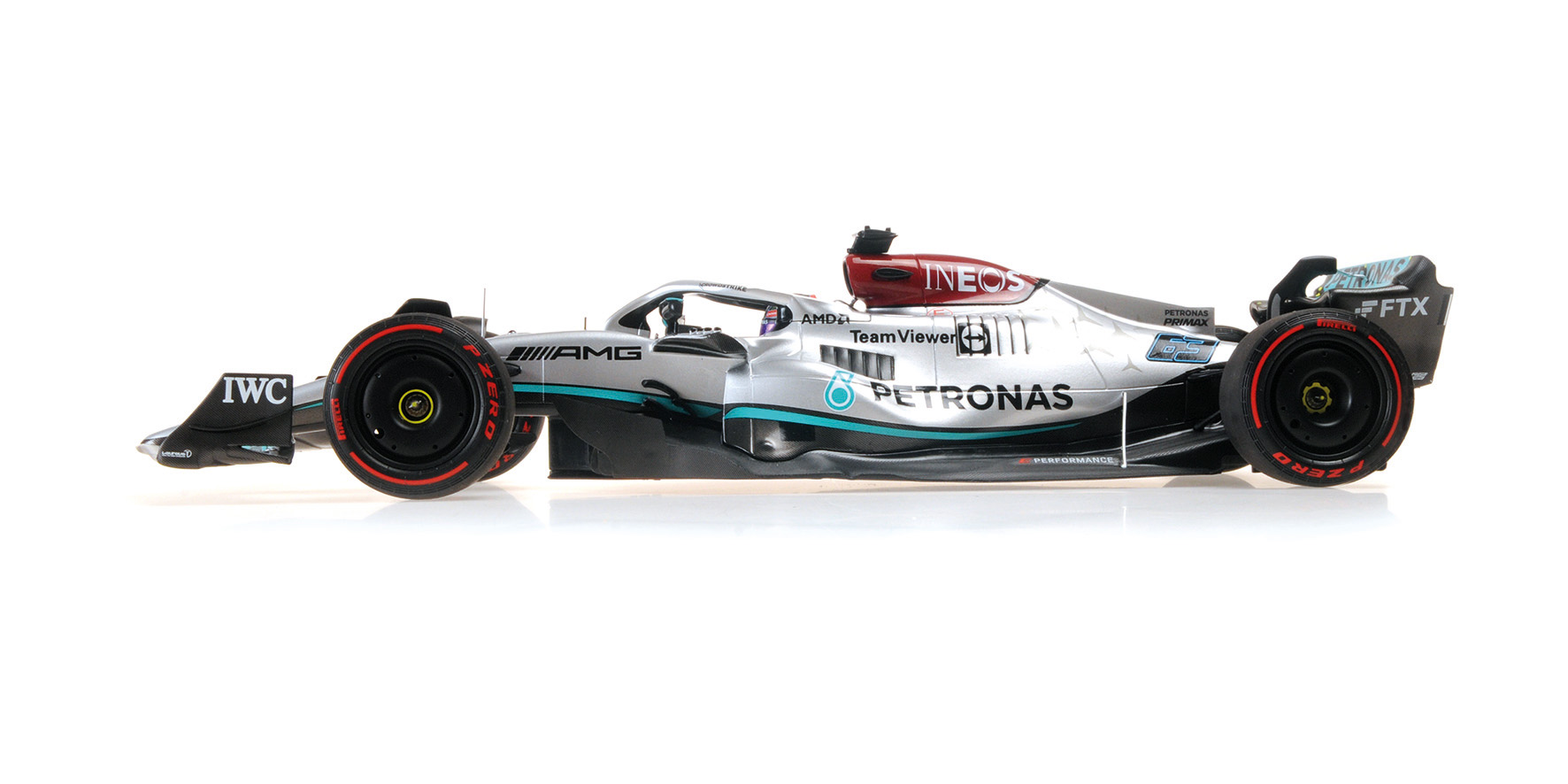 MERCEDES-AMG PETRONAS FORMULA ONE TEAM F1 W13 E PERFORMANCE - GEORGE RUSSELL - SPAIN GP 2022