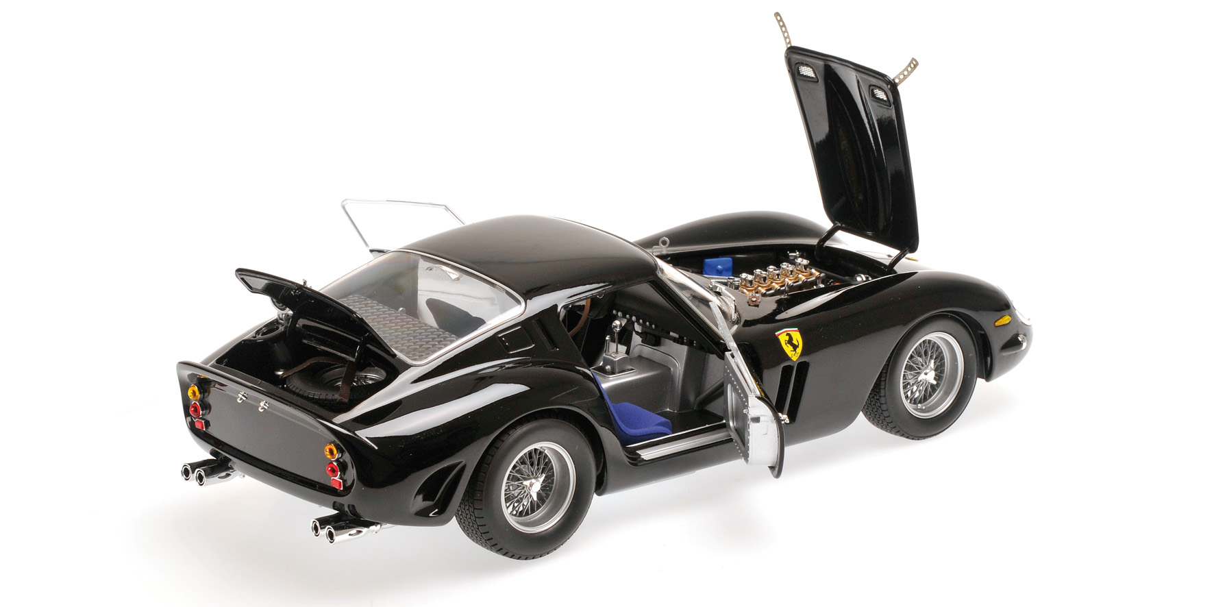 FERRARI 250 GTO - BLACK (08437BK)