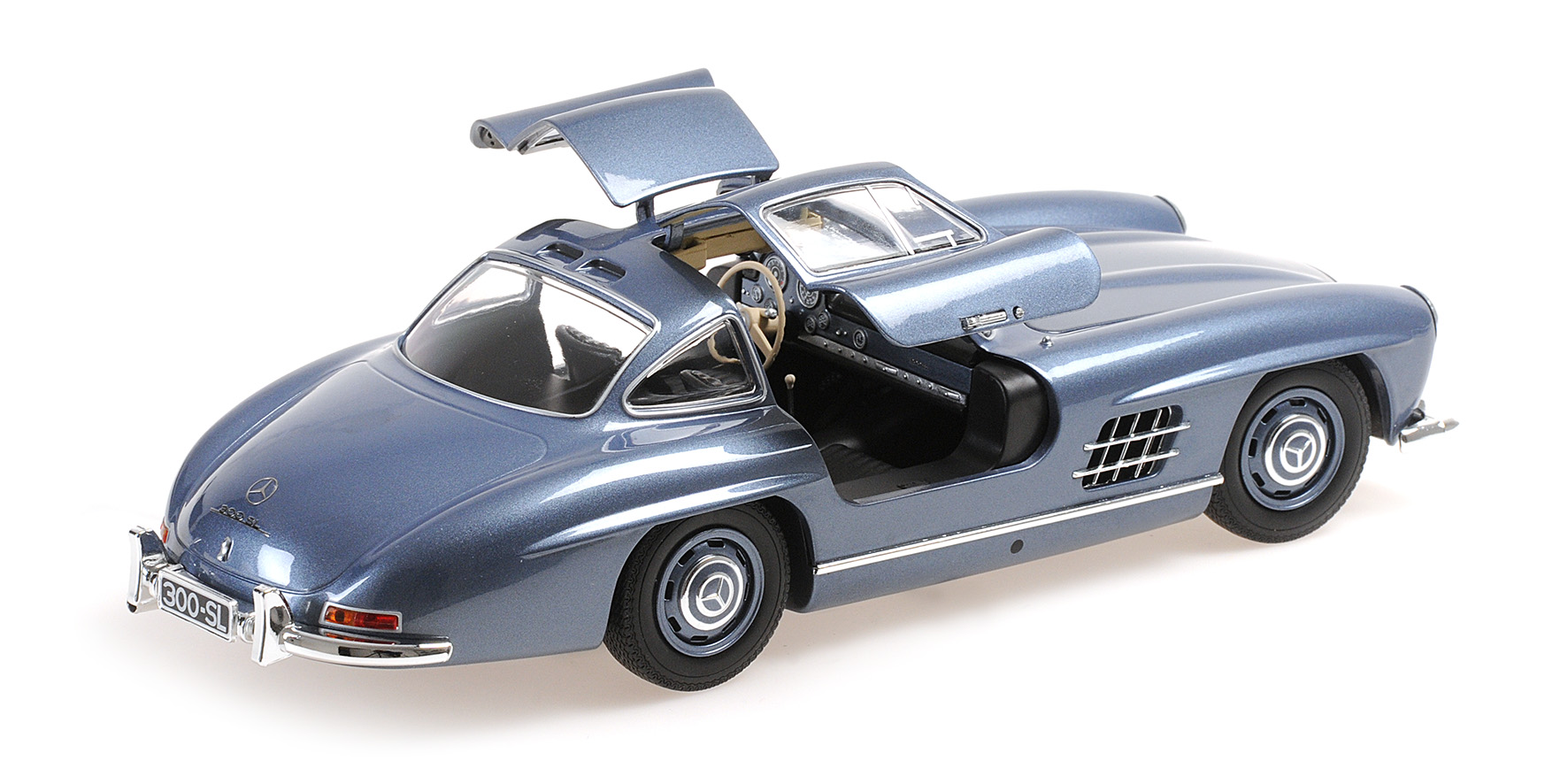 MERCEDES-BENZ 300 SL (W198) - 1955 - LIGHT BLUE METALLIC