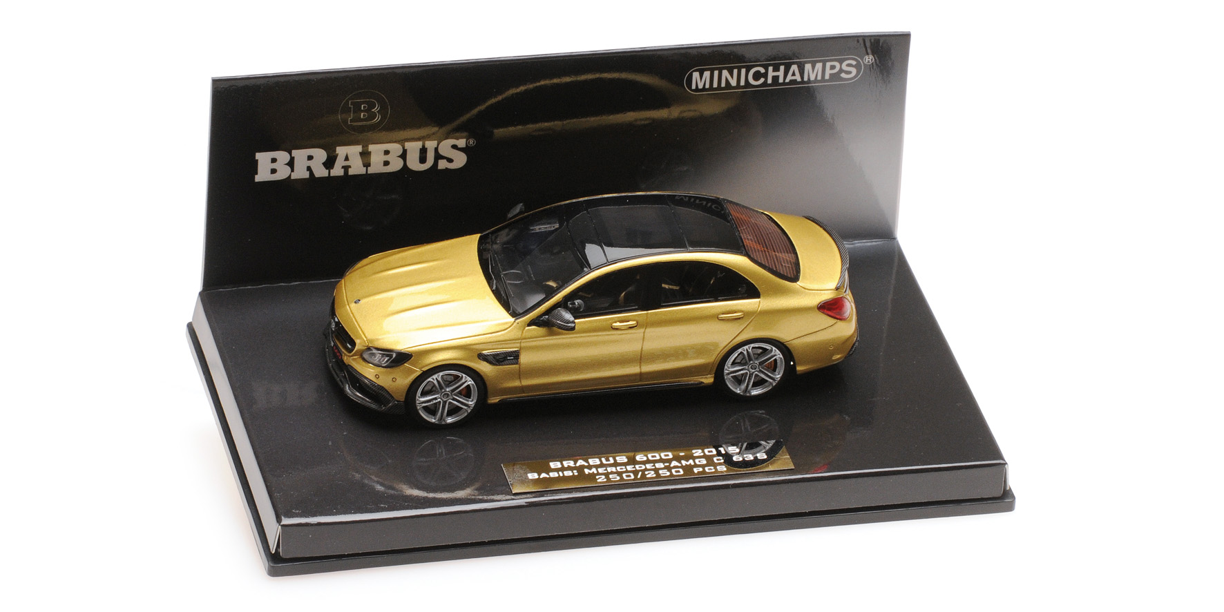 BRABUS 600 AUF BASIS MERCEDES AMG C 63 S - 2015 - GOLD