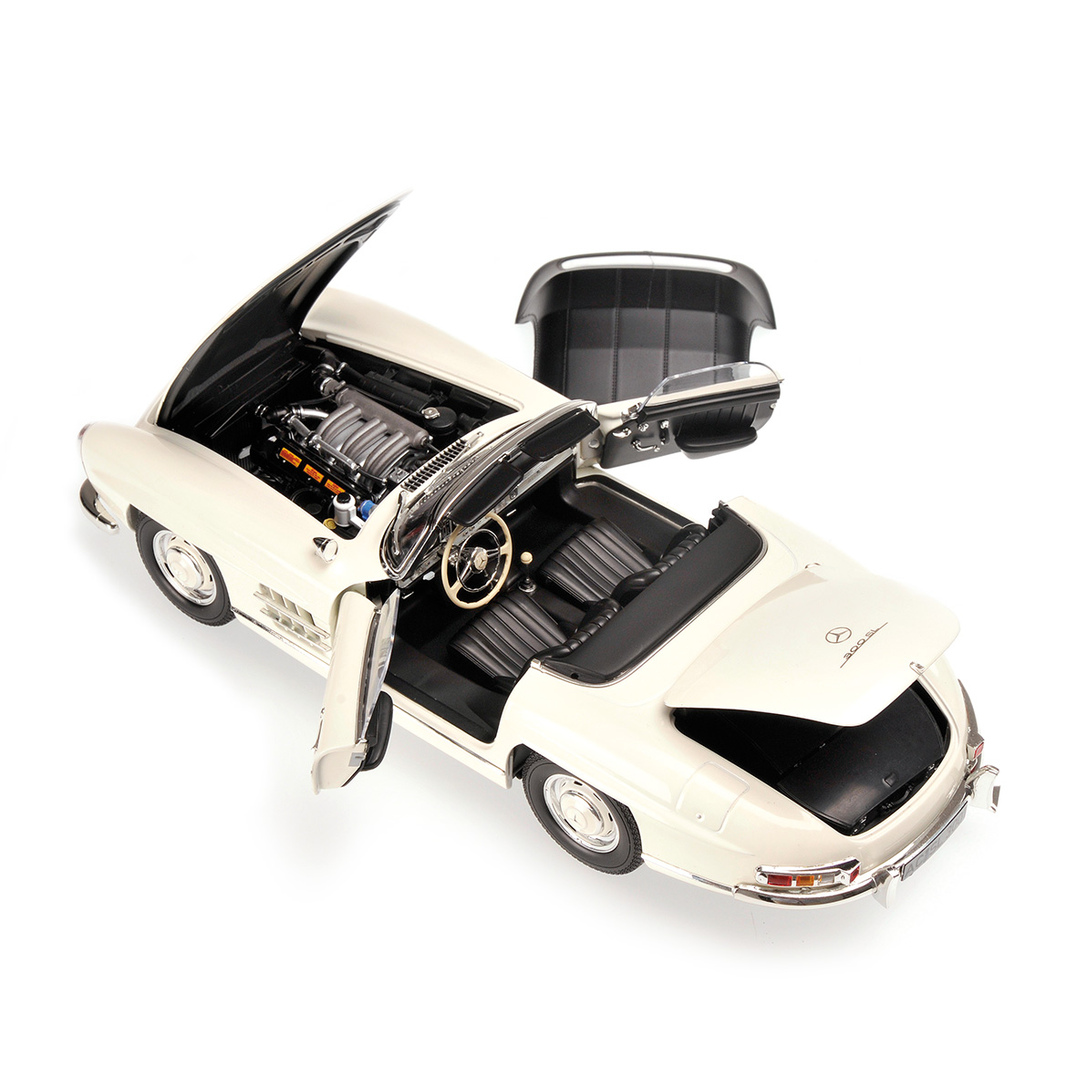 MERCEDES-BENZ 300 SL ROADSTER (W198) - 1957 - WHITE