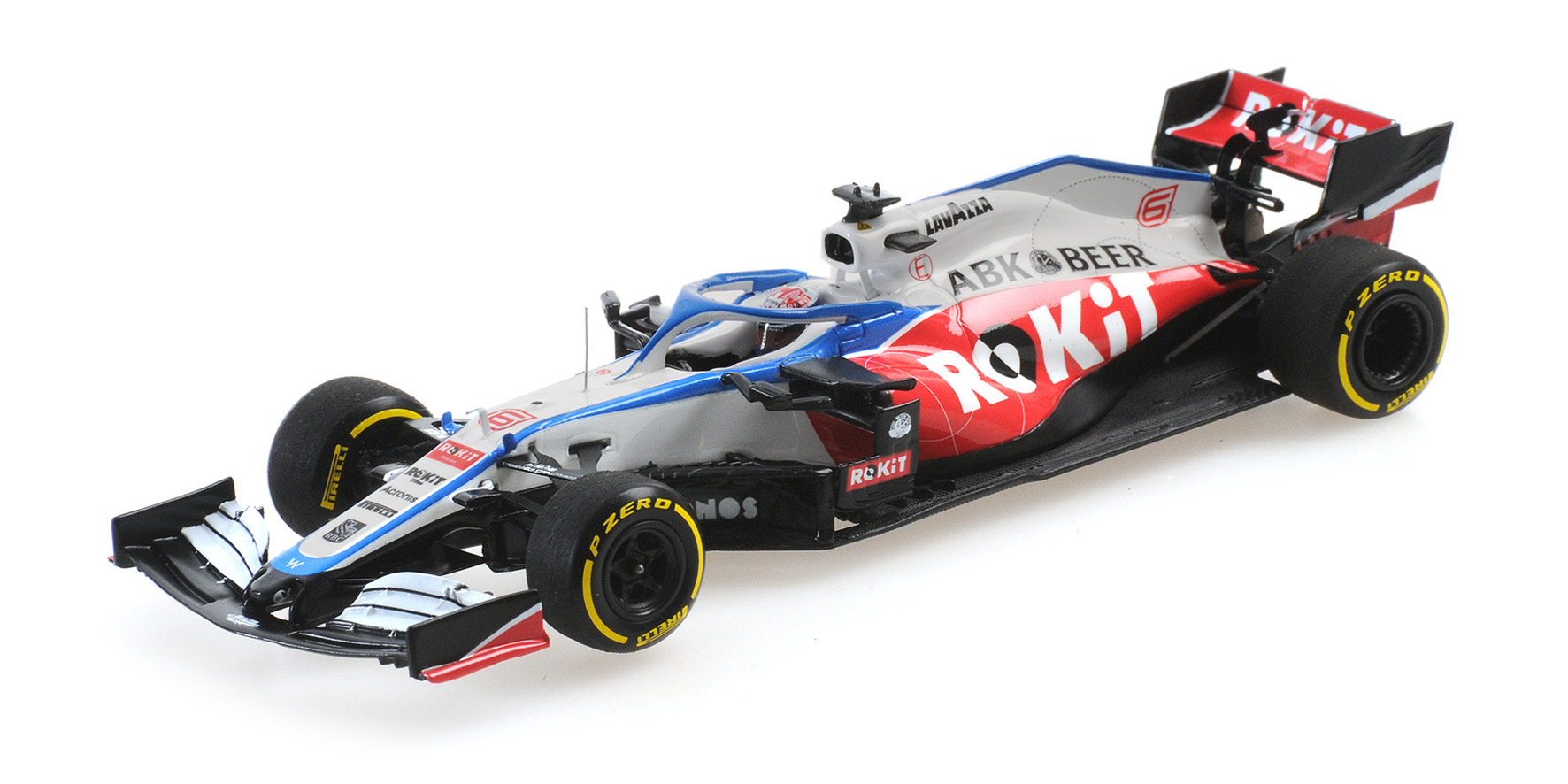 ROKIT WILLIAMS RACING  FW43 - NICHOLAS LATIFI - 2020 - LAUNCH SPEC