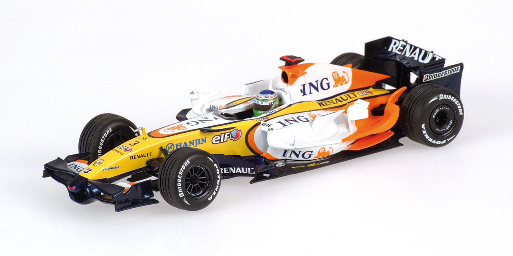 ING RENAULT F1 TEAM R27 - GIANCARLO FISICHELLA - 2007