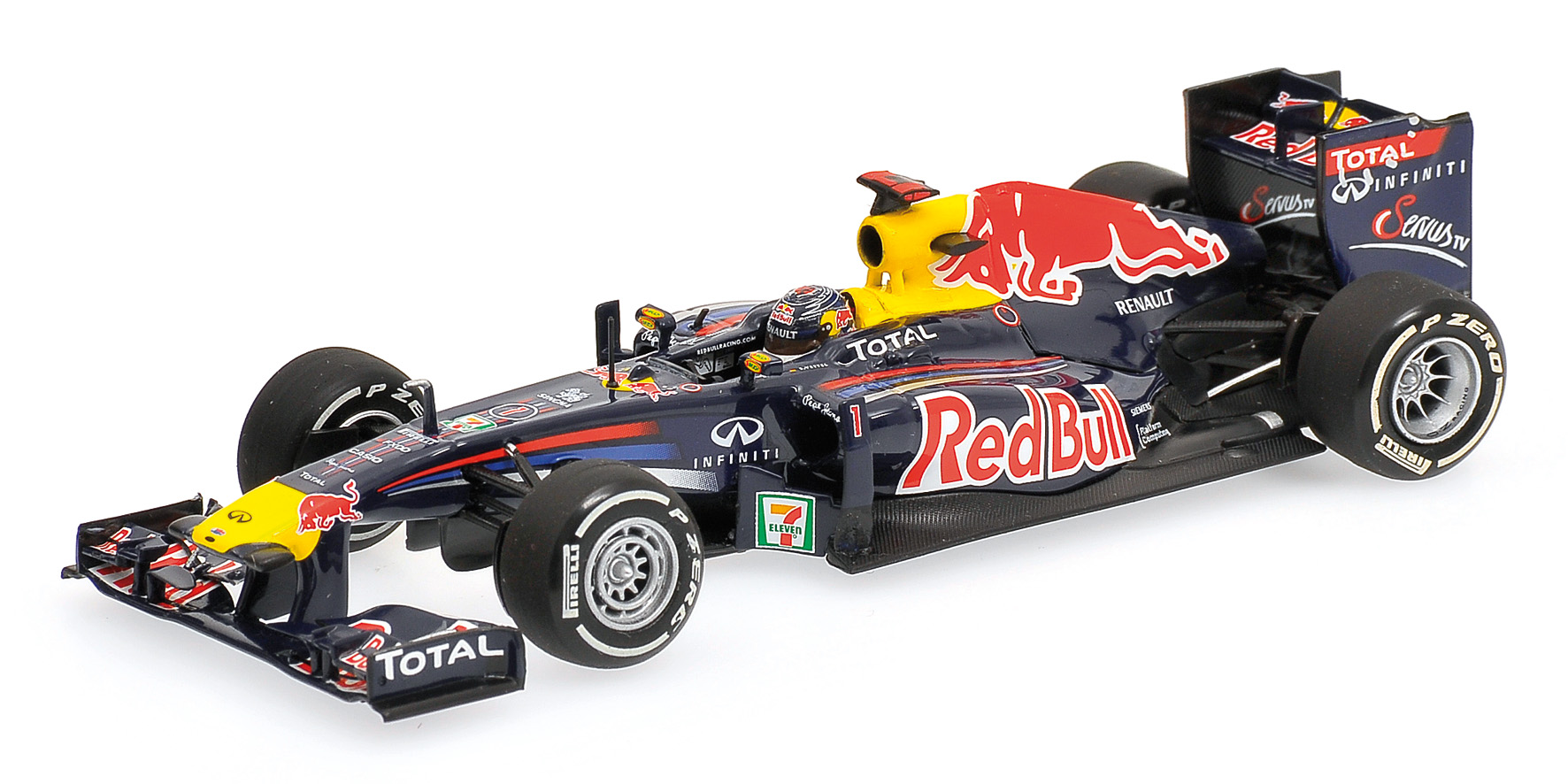 RED BULL RACING RB7 - SEBASTIAN VETTEL - JAPANESE GP - WORLD CHAMPION 2011