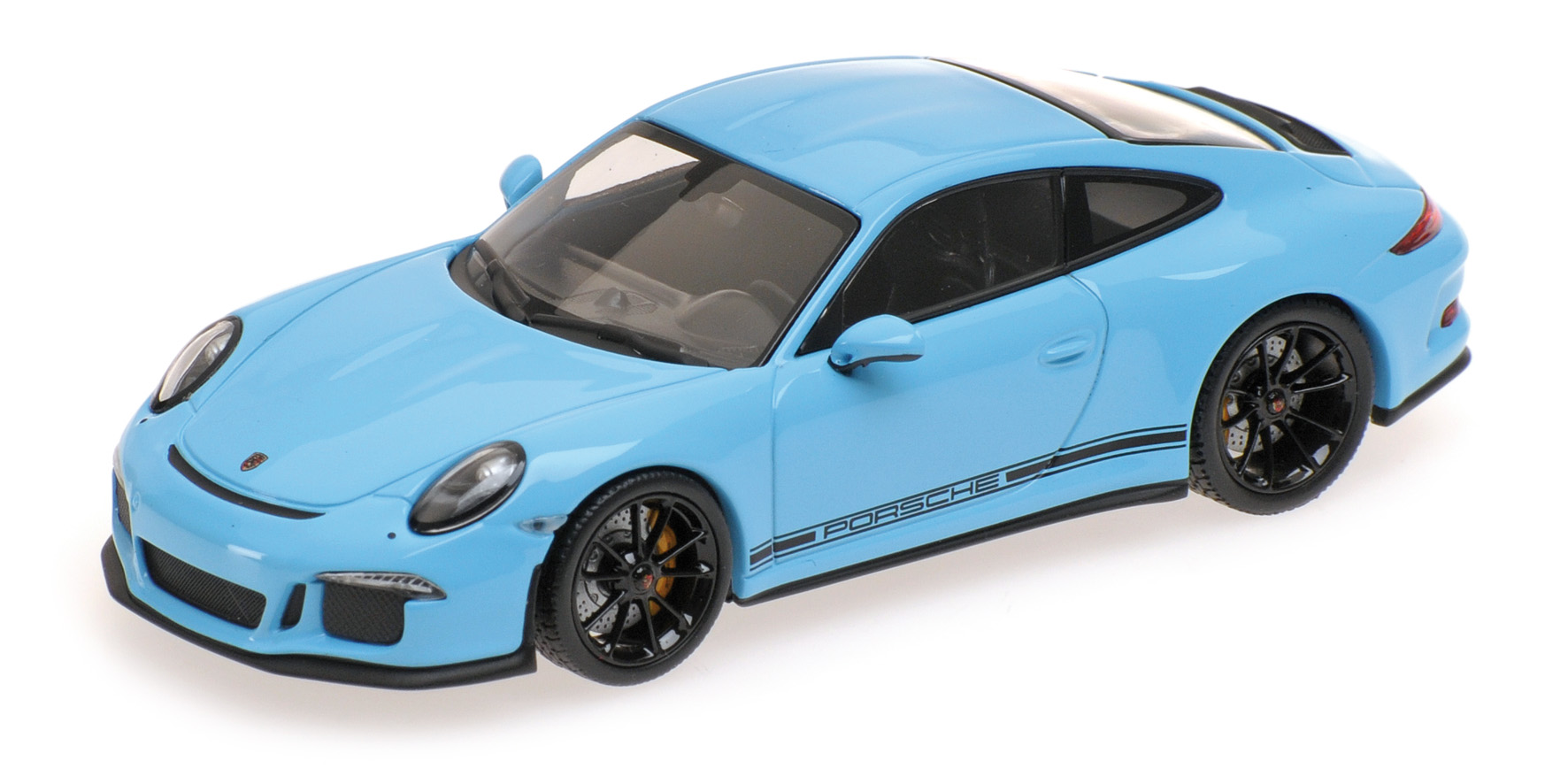 PORSCHE 911 R - 2016 -BLUE W/  BLACK WRITING
