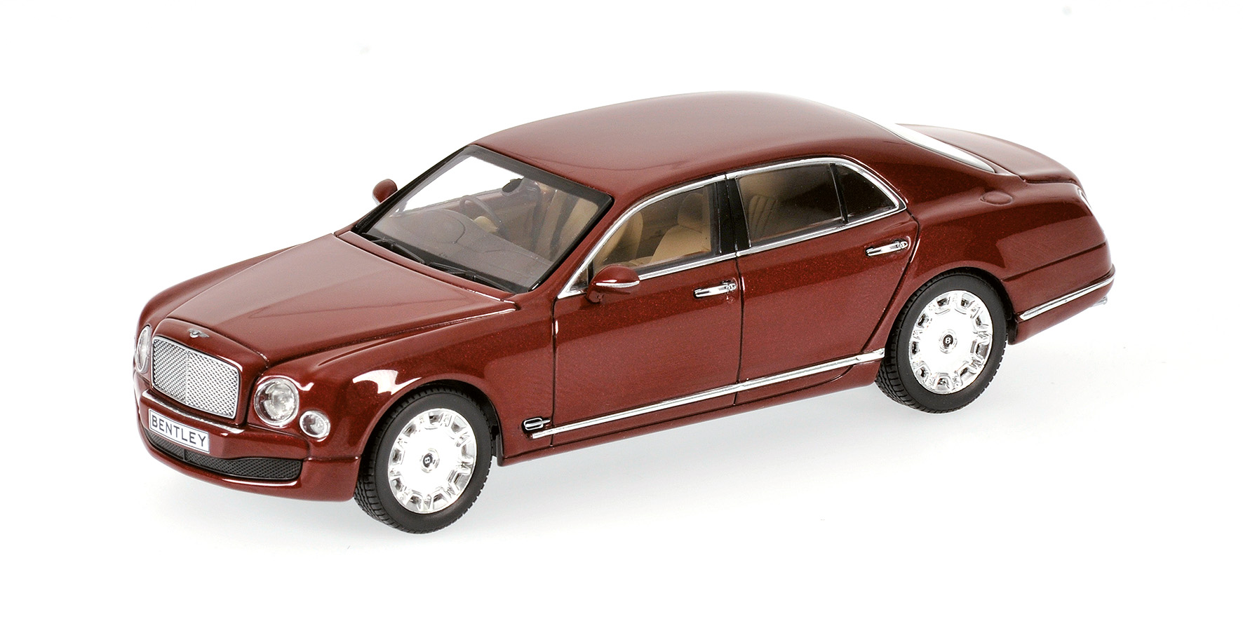 BENTLEY MULSANNE - 2010 - RED METALLIC