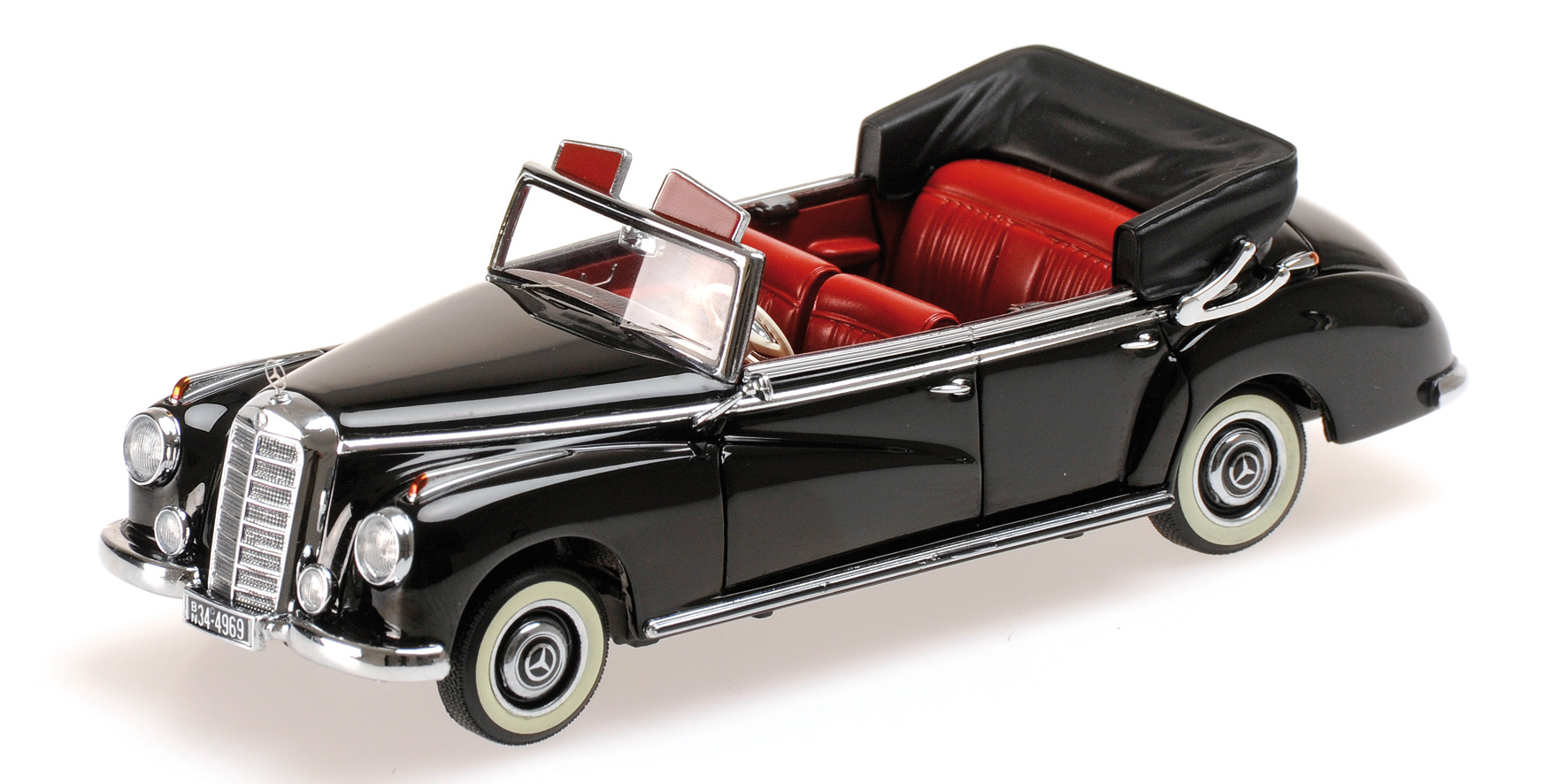 MERCEDES-BENZ 300 CABRIOLET (W186) - 1952 - BLACK
