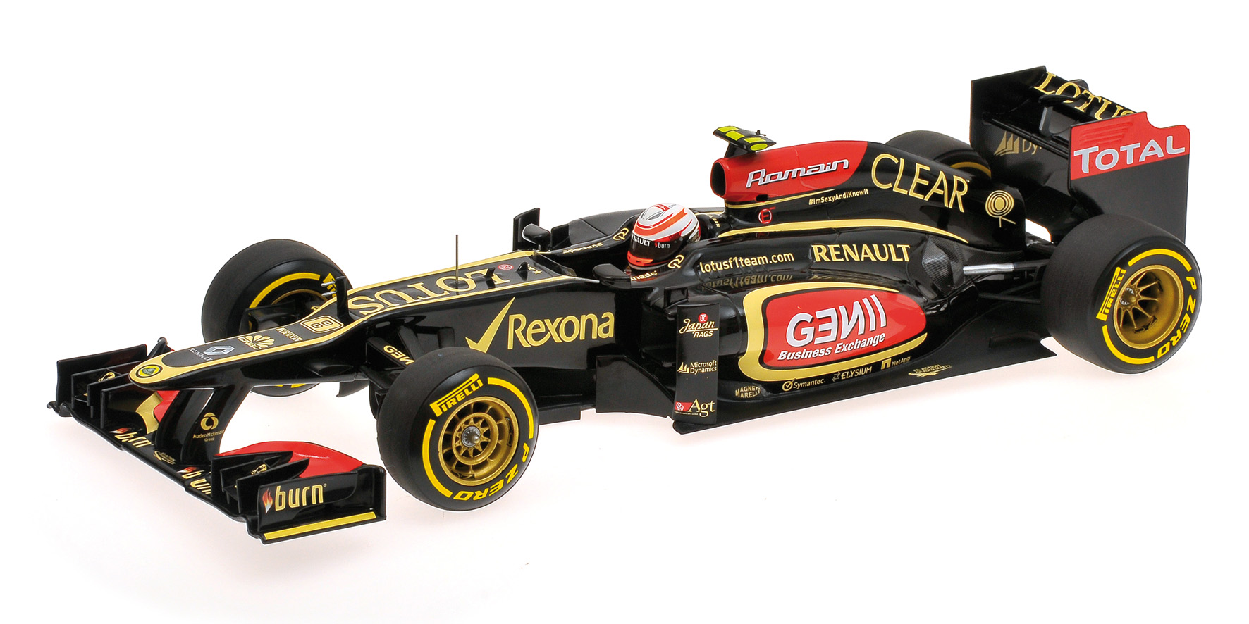LOTUS F1 TEAM RENAULT - ROMAIN GROSJEAN - SHOWCAR 2013