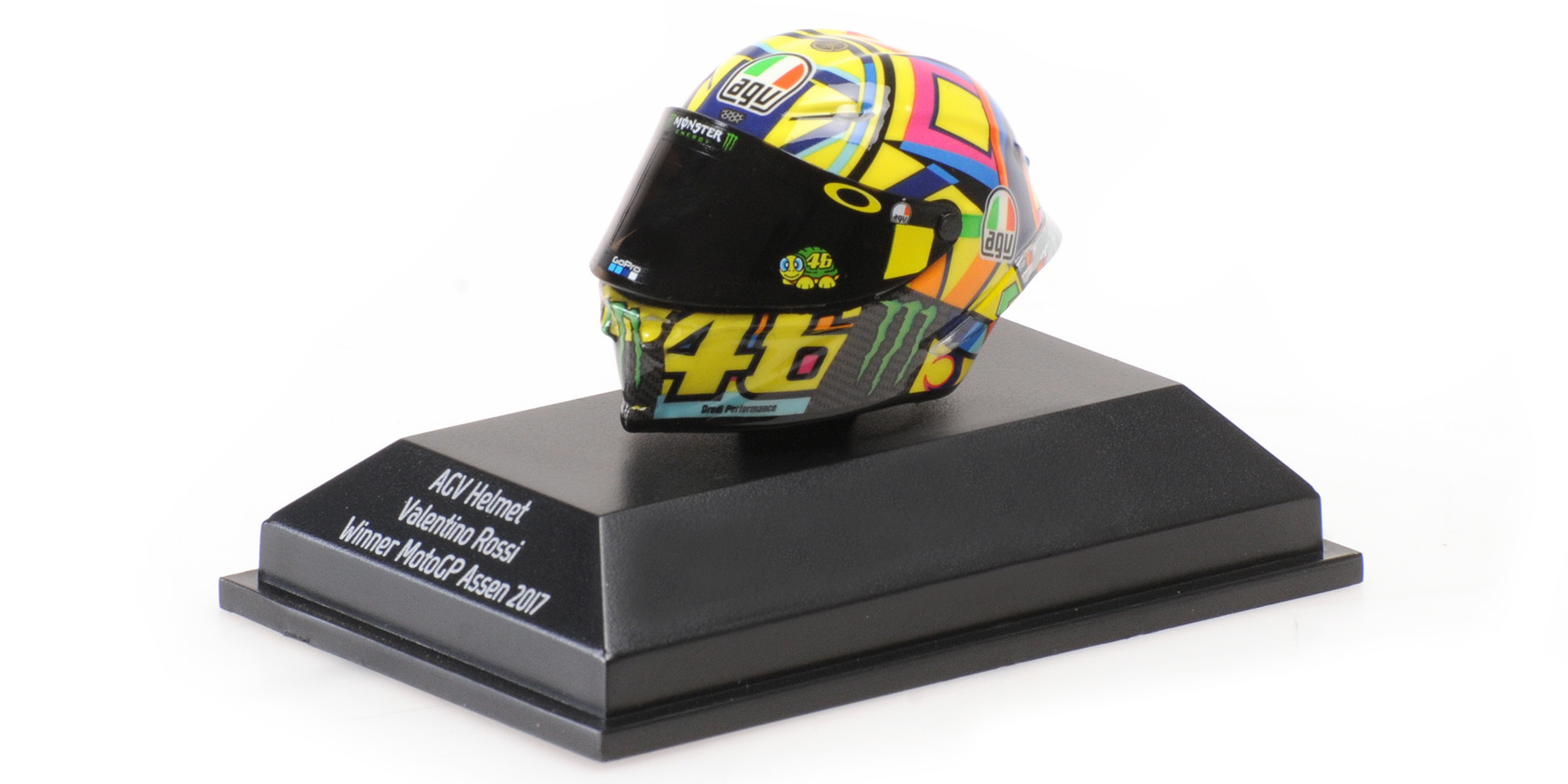 AGV HELMET - VALENTINO ROSSI - WINNER MOTOGP ASSEN 2017