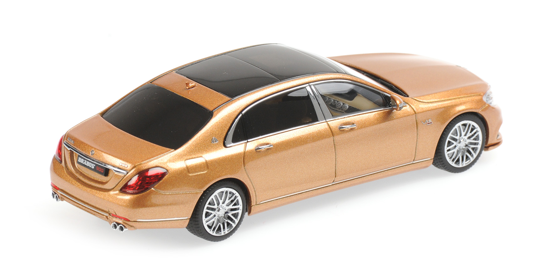 MAYBACH BRABUS 900 AUF BASIS MERCEDES-BENZ - MAYBACH S 600 - 2016 - GOLD METALLIC