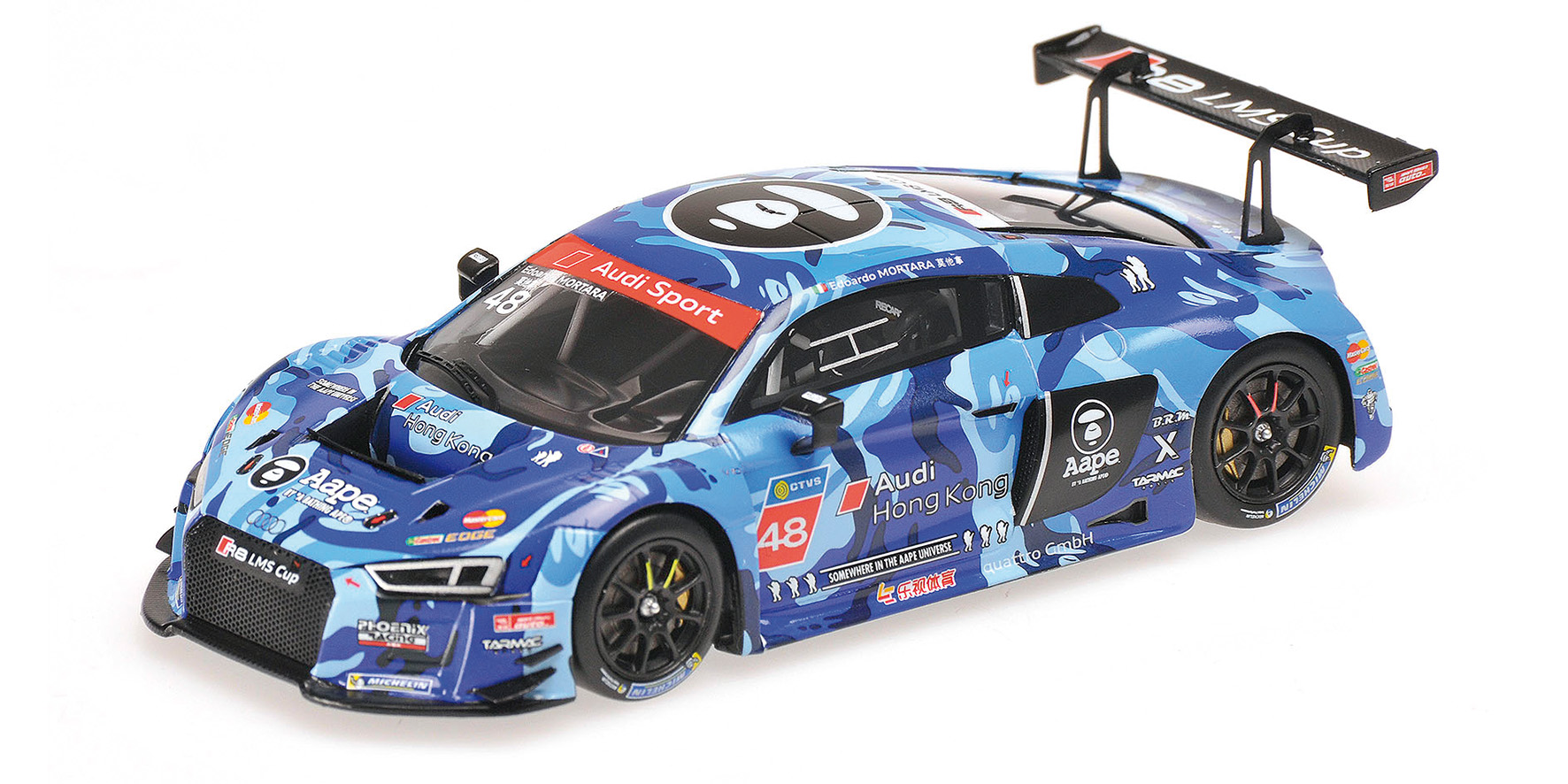 AUDI R8 LMS - AAPE / PHOENIX RACING ASIA - EDOARDO MORTARA - AUDI R8 LMS CUP 2016 SEPANG RACE 2 WINN