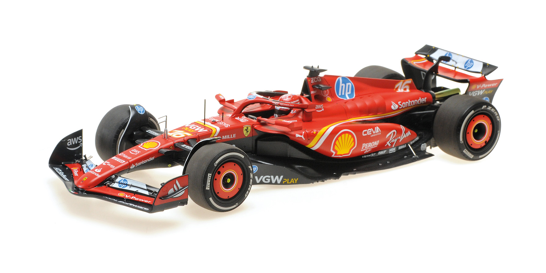 FERRARI SF-24 - CHARLES LECLERC - WINNER GP MONACO 2024